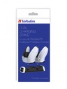 Soporte con cargador 70725 marca verbatim para playstation5 dualsense -