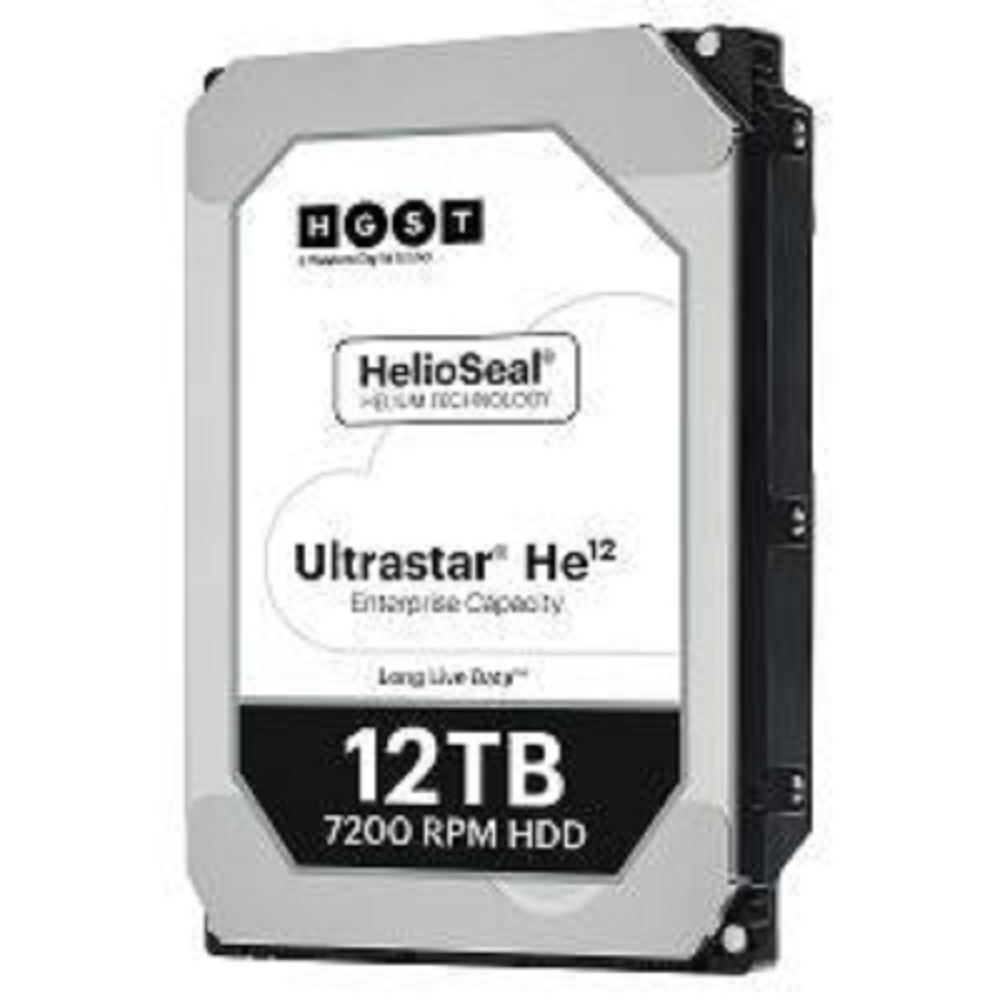 Disco Duro Para Videovigilancia HGST WD Ultrastar 3.5" 12TB SATA III 6 Gbit/s 7200RPM 256MB Caché