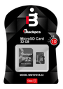 Memoria MicroSD Blackpcs de 32GB Clase10 Con Disipador
