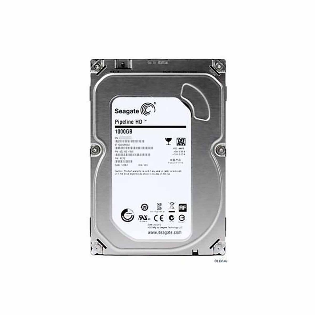 Disco Duro Para Videovigilancia Seagate Pipeline HD 3.5'' 1TB SATA II 3 Gbit/s 5900RPM 64MB Cache