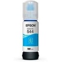 Botella de tinta epson ecotank 544 color cyan 65ml, para l110/l3110/l3150/l5190