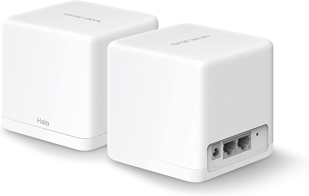 Router Mercusys Con Sistema De Red Wi-Fi En Malla Halo H30G 867Mbit/s 2.4 - 5GHz Antena Interna 2 Piezas