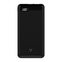 Power bank vorago usb y tipo c 20,000 mah lcd negro pb-560-bk