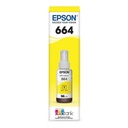 Botella epson ecotank t664 amarillo serie l 70ml (t664420-al)