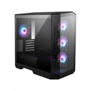 Gabinete MSI MAG PANO M100R PZ con Ventana ARGB Micro-Tower Micro-ATX/ITX USB 3.2 sin Fuente Con 4 Ventiladores ARGB 