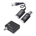 Kit de transceptores de video de largo alcance / 320 metros / resolución 720p y 1080p / cat 5e/6 / compatible con cámaras hd-tvi/cvi/ahd/cvbs / alimente solo el receptor / protección interconstruida contra sobretensión.