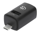 Manhattan Hub USB-C - USB-A 2.0, USB-A 3.1, 5 Gbit/s