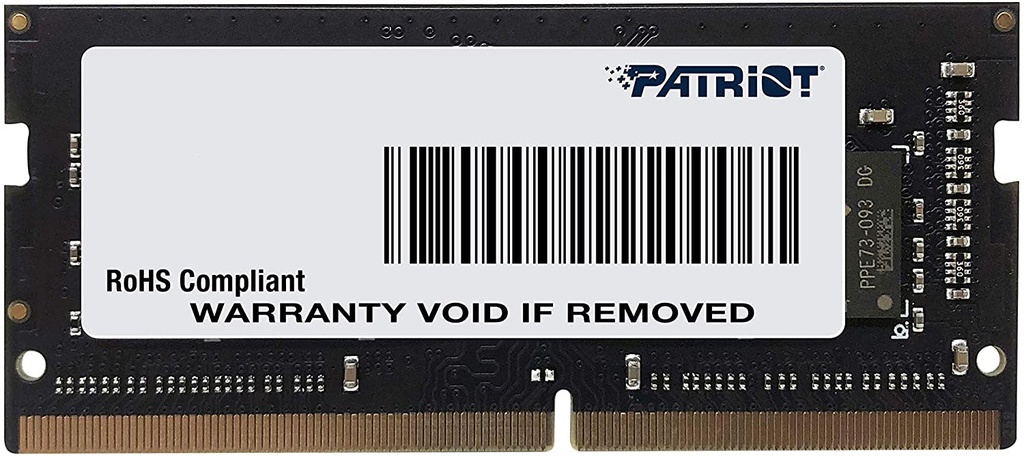 Memoria RAM Patriot Signature DDR4 2666MHz 8GB Non-ECC CL19 SO-DIMM
