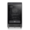 Gabinete thermaltake the tower 200, mini torre, mini itx, ventana, sin fuente, 2x vent. 140mm, negro