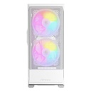 Gabinete antec nx416l, midi tower, atx, m-atx, itx, 3x ventxiladores, blanco