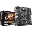 Tarjeta Madre Gigabyte B550M DS3H AC AM4 4x DDR4 2x M.2 PCIe 4.0 WIFI BT 4.2 Micro ATX