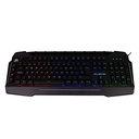 Teclado gamer balam rush murder usb prog 3 colores led negro br-929646