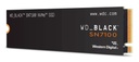 Unidad de estado solido ssd interno wd black sn7100 2tb m.2 2280 nvme pcie gen4 lect.7250mb