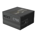 Fuente de Poder Modular NZXT PA-7G2BB-BP C750 750W Granular 80 PLUS Gold.