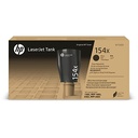 Kit de recarga de tóner de tanque original hp laserjet 154x, negro (w1540x)