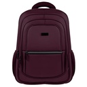 Pc-084761 mochila para laptop 15.6-17 pulgadas gran capacidad modelo essentials color morado | perfect choice -