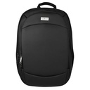 Pc-084846 mochila para laptop 15.6 pulgadas anti-salpicaduras expandible modelo obsidia color negro | perfect choice -