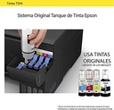 Tinta epson original t504 70ml ecotank l4150/l4160 color magenta