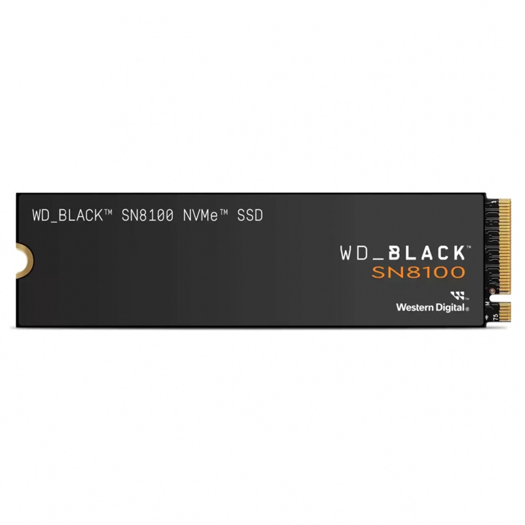 Unidad SSD WD WD Black SN8100 NVMe 1TB M.2 11000 MB/s Escritura 14900 ...