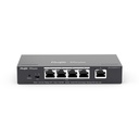 Switch Ruijie Gigabit Ethernet RG-ES205GC-P, 5 Puertos 10/100/1000Mbps (4x PoE), 10 Gbit/s, 2.000 Entradas - Administrable