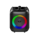 STF Bocina Portátil Kube Fest, Bluetooth, Inalámbrico, 26W, Negro
