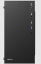 Gabinete Antec ST10M TG, Midi-Tower, ATX/Micro-ATX/ITX, USB 2.0/3.0, sin Fuente, 1 Ventilador Instalado, Negro
