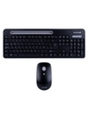 Kit de Teclado y Mouse TechZone TZCOMBINA06, Inalámbrico, RF Inalámbrico, Negro, Español
