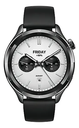 Smartwatch xiaomi watch s4 1.43" 466x466 píxeles hyperos 2 bluetooth 5.3 resistente al agua color negro