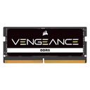Memoria RAM Corsair Vengeance / SODIMM / 16GB / DDR5 / 5600MHz / CL48 / iCUE / Negro / CMSX16GX5M1A5600C48