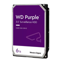 Disco Duro para Videovigilancia Western Digital WD Purple Surveillance 3.5", 6TB, SATA III, 6 Gbit/s, 5400RPM, 256MB Caché