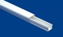Canaleta thorsman tmk0812 5001-01252 paq. 4 pza, 8 mm alto x 12 mm ancho - 1.10m largo, color blanco, resistencia a la humedad y