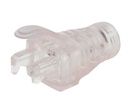 Bota para cable utp enson epro-boot-cl transparente ideal para el terminado y cuidado del rematado, compatible con cat5e/6/6a y 