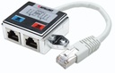 Adaptador de Red Intellinet 504195 2 x RJ-45 a 1 RJ-45