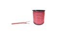 Bobina de alambre de 305 metros, 2 x 14 awg, tipo fpl-cl2, de color rojo, para aplicaciones en paneles de detección de incendio 