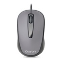 Mouse Quaroni Óptico MAQ02G Alámbrico USB 1200DPI