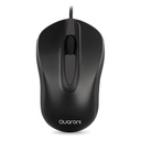 Mouse Quaroni Óptico MAQ01N Alámbrico USB 1200DPI
