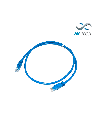Sbe tech sbe-pcc61.0m-bl - cable de parcheo cat 6 color azul de 1 metros/ bota inyectada y moldeada