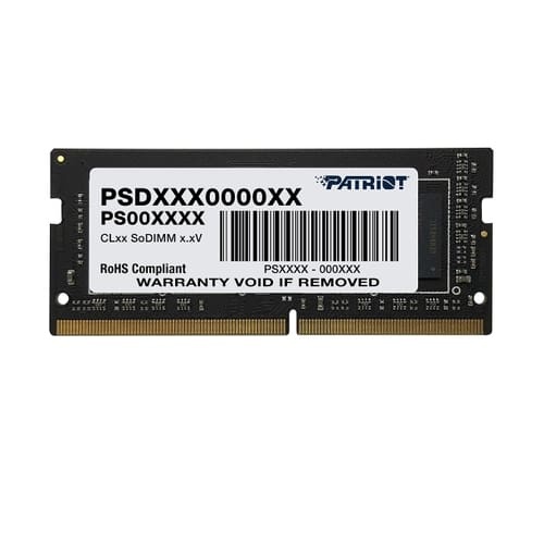 Memoria RAM Patriot Signature DDR4 2666MHz 4GB Non-ECC CL19 SO-DIMM